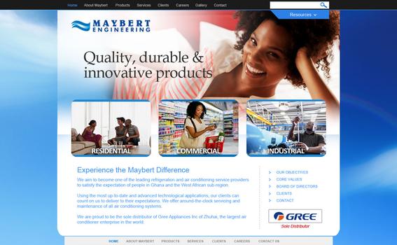 Maybert Engineering banner