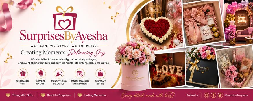 SurprisesByAyesha banner