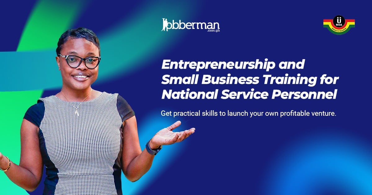 Jobberman Ghana Entrepreneurship and Small Business for  NSS Live Zoom (2025-08-14 14:00:00)