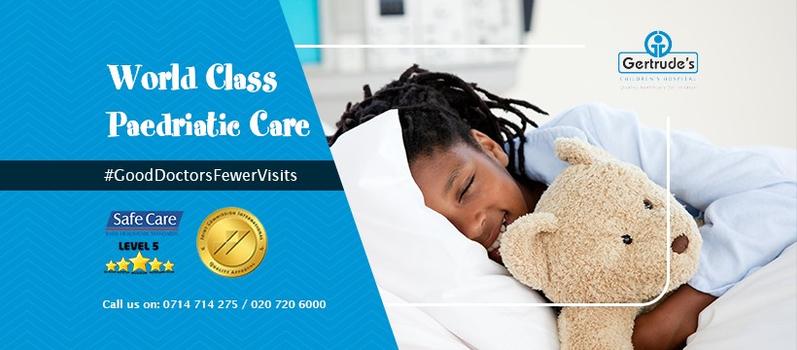 Gertrude's Children's Hospital - Main Hospital Branch banner