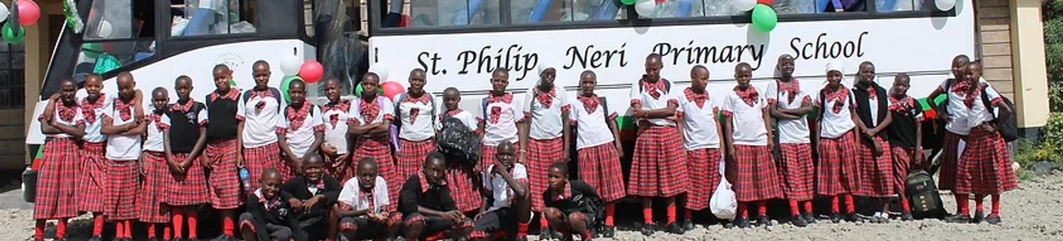 St. Philip Neri Primary School banner