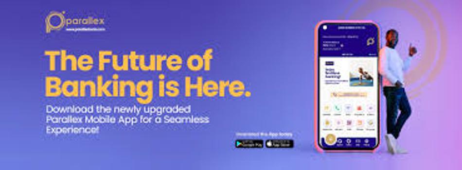 Banner for the company