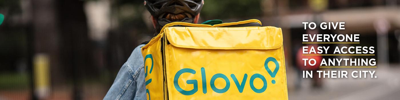 Glovo banner