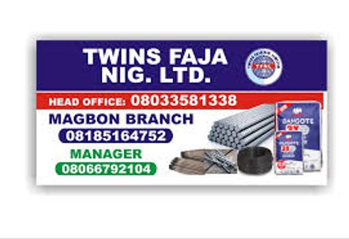 Banner for the company