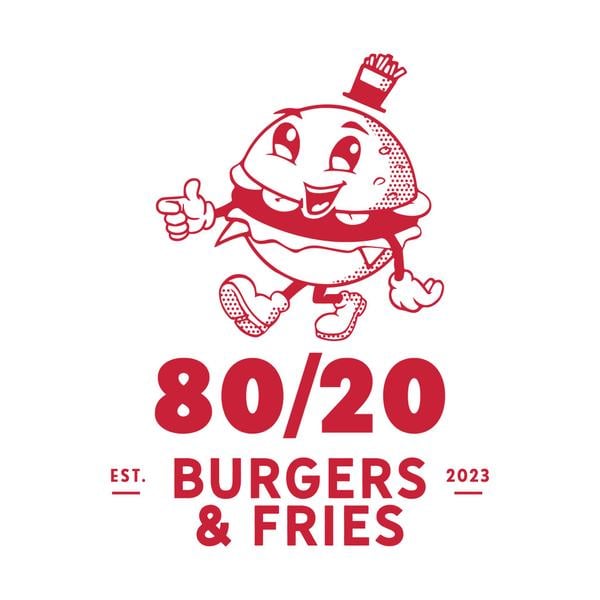 80/20 Burgers and Fries