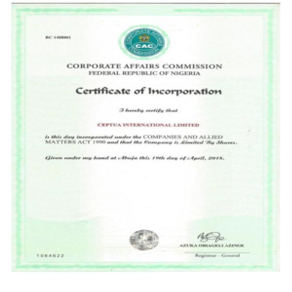 Ceptua International Limited