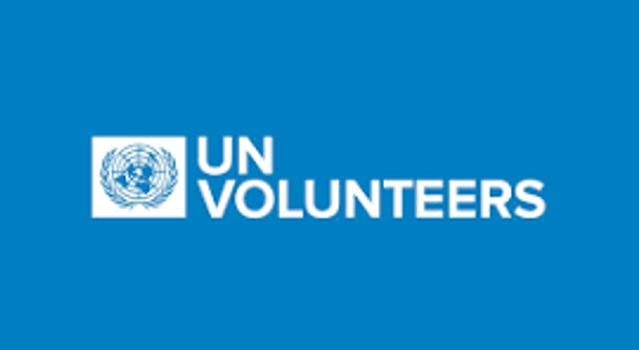 United Nations Volunteers banner