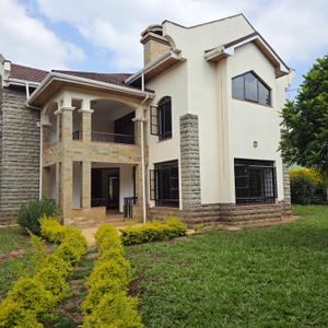 Discover the perfect blend of comfort, elegance, privacy, and security in this charming 4-bedroom unfurnished family home, ideally located in the serene and prestigious Karen neighbourhood, conveniently close to the KCB Leadership Centre.

The home is thoughtfully designed for family living, offering generous spaces, beautiful finishes, and a peaceful garden setting.

Key Features
4 spacious bedrooms, including a huge master bedroom with a modern ensuite bathroom
Bright and spacious living room with a cozy fireplace and balcony overlooking the lush garden
Separate dining area, ideal for family meals and entertaining
Modern, well-appointed kitchen with a convenient pantry
Dedicated laundry area
TV/family room providing an additional relaxed family space
Guest cloakroom/toilet
High-quality, tasteful finishes throughout
A combination of warm wooden and tiled floors
Spacious 2-bedroom servant quarters (DSQ) within the main compound
Double garage with ample parking
Underground water storage tank
Solar water heating system
Backup generator
CCTV surveillance cameras
Excellent security in a safe, secure, UN-approved neighbourhood

Set within a tranquil and leafy compound, this home offers a true safe haven for families seeking privacy, space, and convenience in Karen. Its generous indoor and outdoor spaces make it ideal for both comfortable family living and entertaining guests.

Location: Karen, near KCB Leadership Centre
Type: 4-bedroom unfurnished family house
Additional: 2-bedroom DSQ, double garage, garden, generator, CCTV and excellent security

A beautiful family home in a prime Karen location—spacious, secure, well-finished, and ready to make your own.