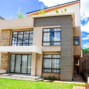 This 4-bedroom all-en-suite townhouse is available in the prestigious Runda Gardens gated community, fully furnished. Designed for diplomats, expatriates, executives, and families, this townhouse offers generous living spaces, a private garden, a dedicated study, and excellent lifestyle amenities in one of Nairobi's most sought-after neighbourhoods.

Whether you are looking for a fully furnished executive residence or an unfurnished family home, this property delivers the perfect balance of space, privacy, security, and convenience.

Rental Options
- Furnished: USD 3,000 per month

Property Features
- 4 spacious all-en-suite bedrooms
- Detached DSQ
- Dedicated study/home office
- Sunken living room with fireplace
- Separate dining area
- Modern open-plan kitchen
- Premium cabinetry and stainless steel appliances
- Pantry and laundry area
- Master suite with private balcony
- Walk-in closet
- Luxurious bathroom with bathtub and shower
- Private garden
- Large windows with abundant natural light
- Elegant light oak flooring

Estate Amenities
- Swimming pool
- Fully equipped gym
- Tennis court
- Residents' clubhouse
- Children's playground
- Jogging and cycling tracks
- Landscaped gardens

Security and Utilities
- UN-approved security standards
- 24-hour security
- CCTV surveillance
- Electric perimeter fence
- Controlled access
- Borehole water supply
- Solar water heating
- Backup generator

Prime Runda Location
Ideally located in Runda, with easy access to the UN Headquarters, Village Market, Two Rivers Mall, Rosslyn Riviera, leading international schools, embassies, healthcare facilities, Limuru Road, and the Northern Bypass.

This location is ideal for anyone seeking a serene, secure, and highly connected residential setting in Nairobi.

For private viewings and more information, contact Milele Prime Homes.

Call or WhatsApp: +254 141 755 419

Milele Prime Homes
Guided by market insights, driven by impeccable customer service.