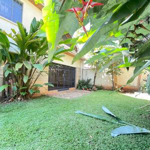 Lavington in a well secured gated community 5 bedrooms plus dqq all ensuite spacious modern townhouse for rent
Features
-Spacious well lit living room with functional fireplace
-Separate dining area
-Semi open modern fully fitted kitchen with modern appliances and kitchen pantry
-Guest ensuite bedroom with wardrobes on the ground floor
-Family room and 3 ensuite bedrooms including master on the upper floor
-Large Master with walk in closets, balcony, bathtub and shower
-An attic ensuite bedroom and study on the last floor
-2 domestic quarters
-Garden
-Backup 
-Covered carport
Rent 400k