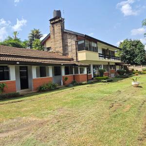Nested in a quiet area with great access to public transport, we have this 5 bedroom commercial bungalow with a garden in Lavington for rent. The house features two floor levels, spacious rooms and multiple bathrooms. There is mature garden all around the house. There is cabro paved parking space and a full back up generator. The security is excellent and the area is ambient. The space is ideal for a quiet office.

Features
2 floor levels
Spacious rooms
Kitchen
Dining area
Mature lush gardens
Parking spaces
Full back up generator
Great security
Price
Kes 550,000 + VAT
Service charge Ksh 60,000 is not included in the quoted price and will be charged separately.

Features
Ample Guest Parking
Back up generator
Balconies
Garden
Paved Walkways
Secure Neighborhood
Water Storage tank
