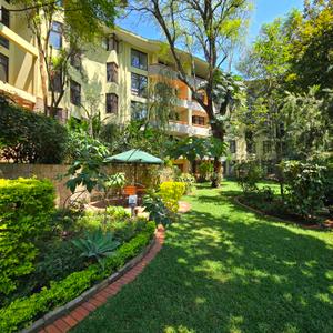 Riverside: 4-Bedroom Duplex apartment for Rent 

Monthly Rent: KES 185,000.

This exquisite four-bedroom duplex apartment is ideally situated off Riverside Drive, nestled within a tranquil compound comprising nine exclusive units. The serene ambiance of this property offers a peaceful retreat, allowing residents to escape the urban bustle while remaining centrally located.

Key features of this residence include:

*   A well-illuminated living room providing access to a private balcony.
*   Expansive windows offering picturesque views of the surrounding greenery.
*   A fully enclosed kitchen equipped with a pantry.
*   One bedroom conveniently located on the ground floor.
*   A master bedroom featuring its own private balcony.
*   Access to a communal swimming pool.
*   A shared, meticulously maintained garden.
*   A covered carport for vehicle protection.
*   A reliable power backup system.
*   UN Security approval, ensuring enhanced safety and peace of mind.