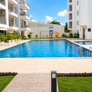 Luxury 3-Bedroom Beachview Airbnb | 2 Minute Walk to the Sea 🏖️✨
​Experience modern coastal living in this brand-new, luxury 3-bedroom apartment designed for premium staycations, family holidays, and group getaways.
​💰 Rate: Ksh 20,000 / night
​Key Highlights & Amenities:
​🌊 1 Minute to the Beach: Walk straight to the ocean shore in under 60 seconds.
​🏊 Swimming Pool: Crystal-clear swimming pool for ultimate relaxation.
​❄️ Fully Air-Conditioned: AC in all living spaces for maximum comfort.
​🎈 Kids Play Area: Safe, dedicated play space for family stays.
​🅿️ Ample Secure Parking: Generous space for guest vehicles.
​🔒 24/7 Top Security: Fully gated complex with modern surveillance.
​✨ Brand-New Apartment: Freshly built with high-end finishes and spacious interiors.
​Ideal for vacation rentals, coastal getaways, and weekend retreats.
​📞 Bookings & Inquiries: 0727 928 152