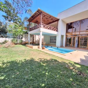 Step into a new standard of urban luxury where modern design meets everydays comfort in one of Nairobi’s most sought after neighbourhoods. Exclusively ultra modern spacious 5bedrooms plus Dsq all en-suite townhouse available for rent in the leafy secure suburb of Lavington close to Lavington Mall offering contemporary comfort and generous spaces ideal for modern family living.
Key Features
- Bright and expansive living room 
- Separate dining room
- Modern spacious kitchen with pantry 
- Dedicated laundry area
- Private swimming pool 
- Solar water heating
- Mature flat garden 
- Borehole and City council water supply
- Backup power 
- Ample parking
- Secure and professionally managed compound 
- CCTV and 24/7 manned security
- Easy access to Express Way 
- UN approved zone