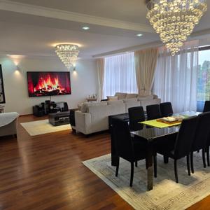Experience luxury living in this beautifully furnished 3-bedroom all-ensuite apartment, perfectly located in Nairobi's prestigious diplomatic Blue Zone with breathtaking views of Karura Forest.

Property Features
✅️ 3 Bedrooms (All Ensuite)
✅️ Fully Furnished
✅️ Spacious Living & Dining Area
✅️ Modern Fitted Kitchen
✅️ Floor-to-Ceiling Windows
✅️ Large Balcony with Karura Forest Views
✅️ Walk-In Closet
✅️ Premium Finishes

Amenities
✅️ Heated Swimming Pool
✅️ Fully Equipped Gym
✅️ Spa & Yoga Studio
✅️ Residents' Lounge
✅️ High-Speed Lifts
✅️ Landscaped Gardens
✅️ 24/7 Security & Concierge
✅️ Full Backup Power

Location Highlights
✅️ Prime Muthaiga Heights
✅️ Minutes from the UN Headquarters
✅️ Close to Village Market & Karura Forest
✅️ Easy Access to Westlands & CBD

📞 Contact Milele Prime Homes: 0141 755 419 to schedule your private viewing.