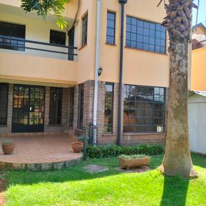 Its a precious and lustrous town house 5bedroom all ensuite with a staff quarters for one.
located in Lavington in a serene environs ,secure and good neighbor hood.
it offers a new concept of home living within the area.
it is blend of modern characterized by the latest design and finishes
it has the following numerous features
sunken lounge with a fire place
separate dining room
wooden flooring except the wet areas that contains ceramic tiles
has large windows to maximize natural light and air circulation
modern kitchen with  oil extractor, pantry and open to the dhobi area.
each bedroom has high quality inbuilt wardrobe, cubicle shower, bath tub and balcony
master bedroom has jacuzzi, shower and walk in closet
family room is upstairs
internet connected, alarm system installed and UN approved zone
with mature garden well manicured
Nairobi city water
solar panel
in gated community of   16 units
ample parking for 4 cars
perimeter wall round with an electric fence .
close to proximity high end schools like Nairobi international school, St Austins, Jaffery , Brae side and Brae burn
close to proximity shopping malls like Lavington Mall, Valley Arcade and Yaya centre