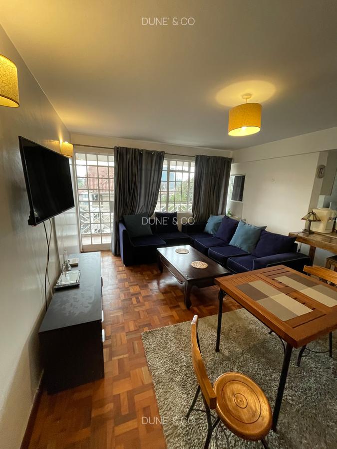 Furnished 1 Bed Apartment with En Suite in Kilimani - 2