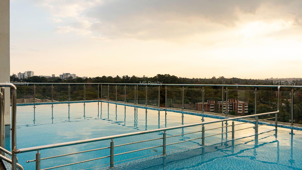 Serviced 2 Bed Apartment with Swimming Pool in Westlands Area - 11