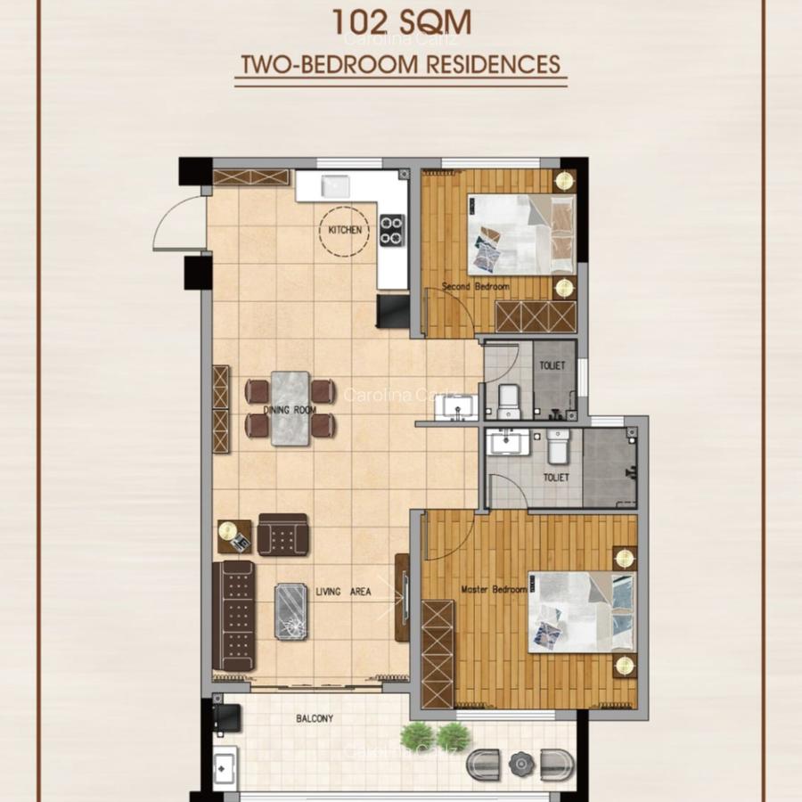 2 Bed Apartment with En Suite at Rhapta Road - 18