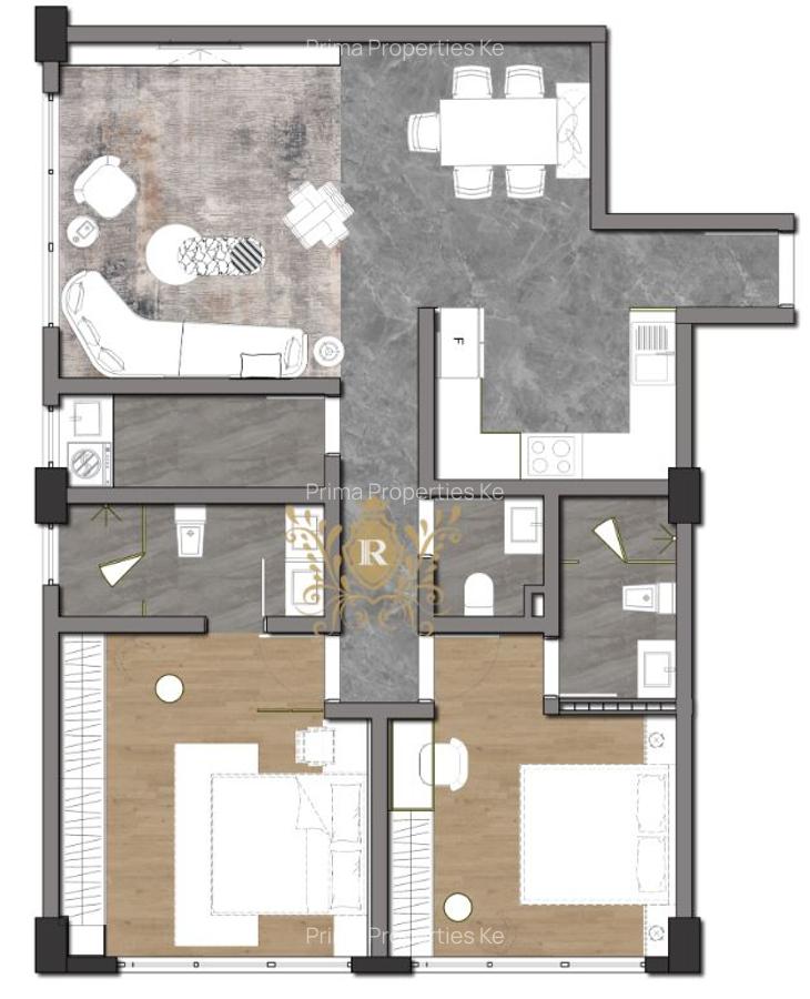 3 Bed Apartment with En Suite at Ndemi Road - 8