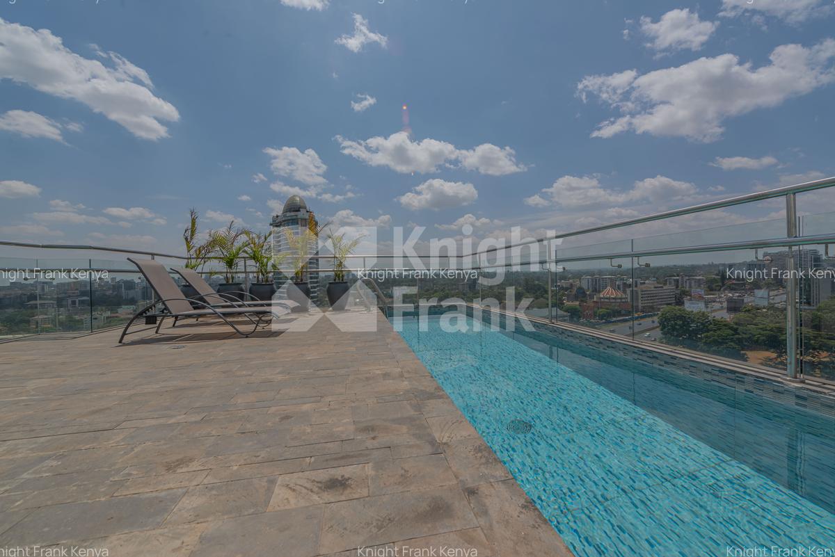 Serviced 3 Bed Apartment with Swimming Pool in Westlands Area - 16