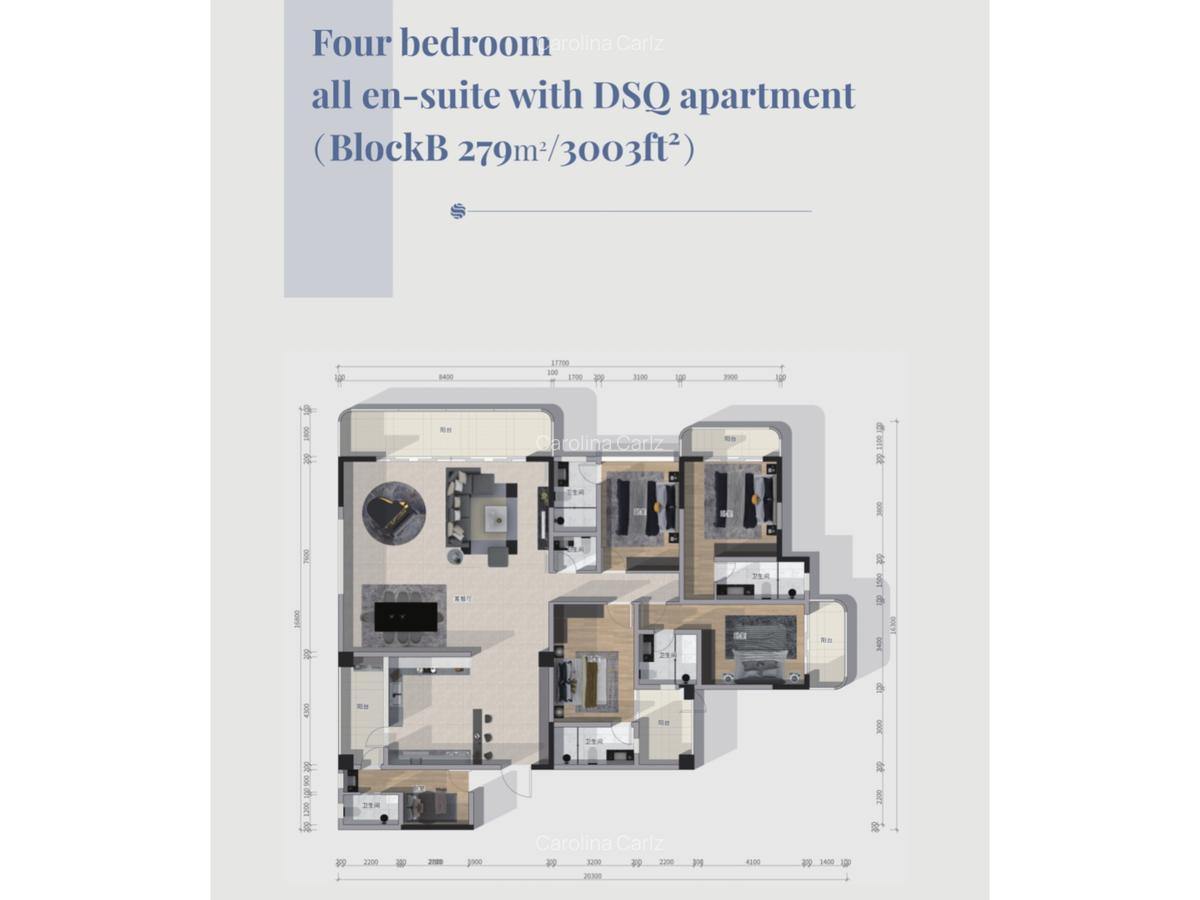 3 Bed Apartment with En Suite at Brookside Drive - 14