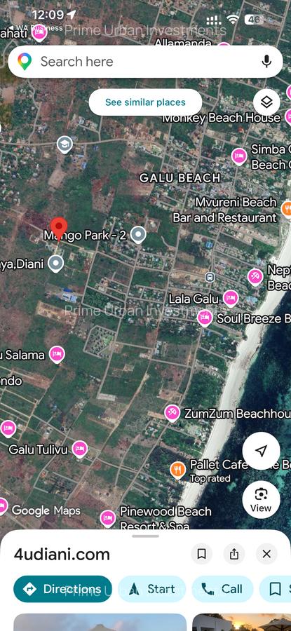 1,740 m² Land at Diani 4Row Beach - 3