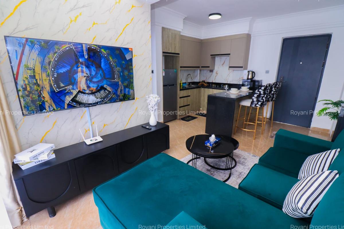 Serviced 1 Bed Apartment with Gym in Kilimani - 3
