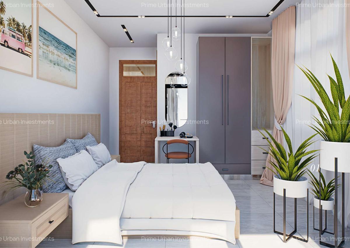 Serviced 1 Bed Apartment with En Suite in Shanzu - 9