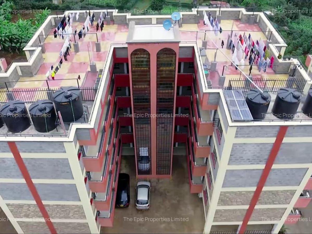 Serviced 1 Bed Apartment with Parking at Kibichiku - 1