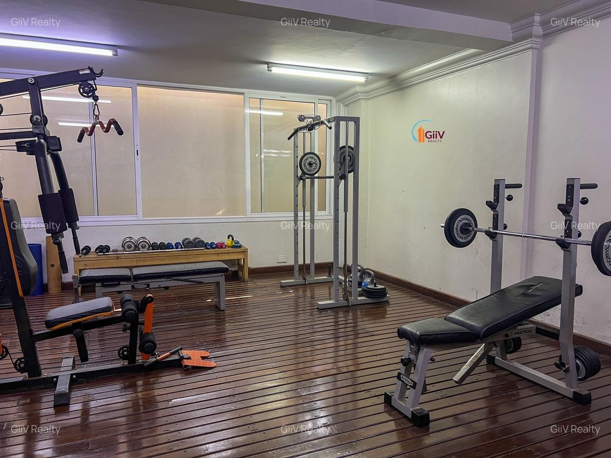 Furnished 3 Bed Apartment with Gym in Kileleshwa - 14