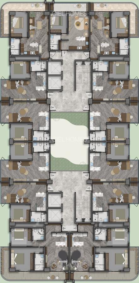 1 Bed Apartment with Swimming Pool at Mogotio Road - 1