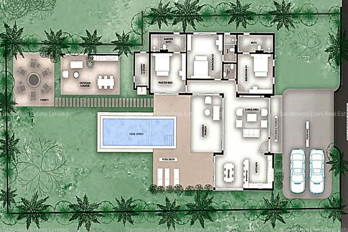 3 Bed Villa with En Suite in Diani - 8