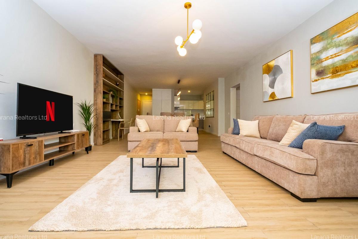 Furnished 3 Bed Apartment with Swimming Pool at Othaya Rd - 2