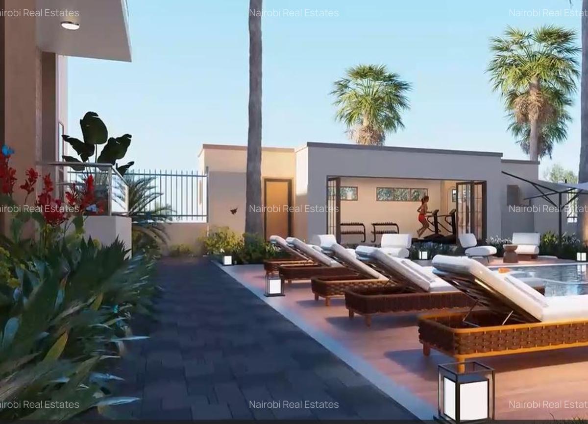 Serviced 1 Bed Apartment with En Suite in Diani - 18