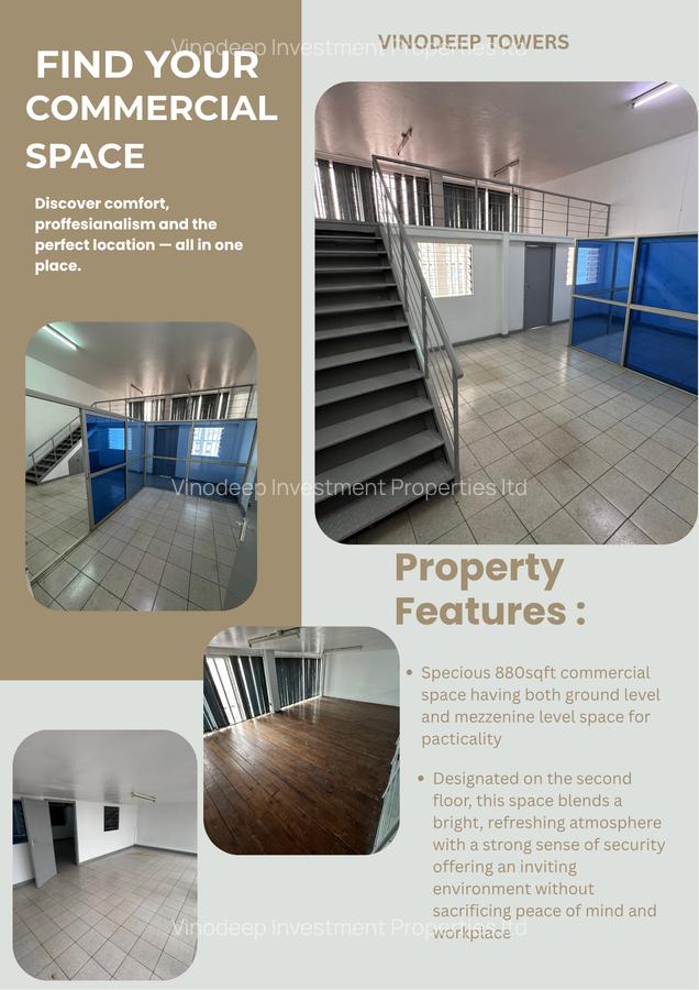 880 ft² Commercial Property with Service Charge Included at Baricho Road - 1