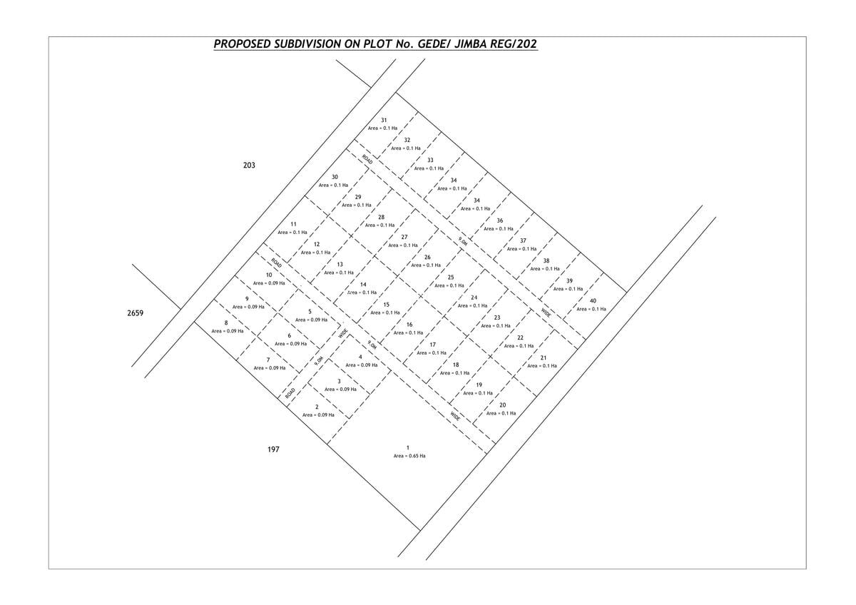 1,000 m² Land at Off Kanani Rd - 2