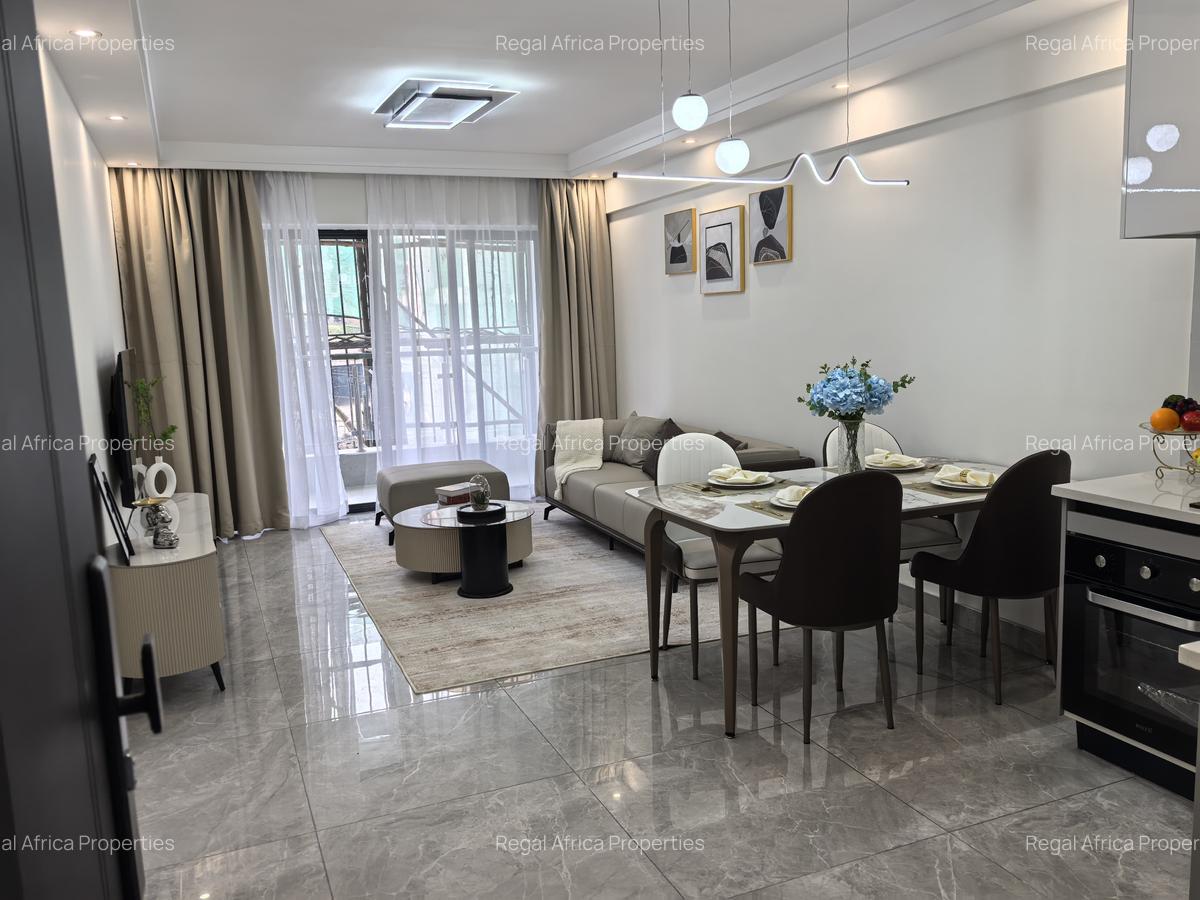 Furnished 1 Bed Apartment with En Suite at Gatundu Road - 5