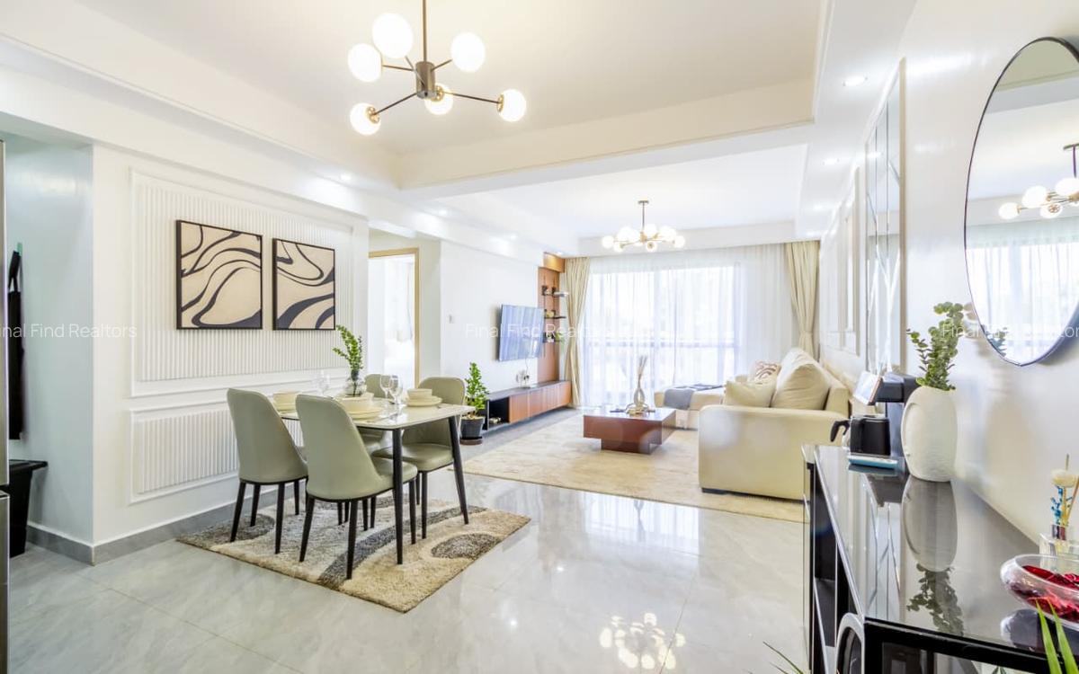 Furnished 2 Bed Apartment with Backup Generator in Westlands Area - 1