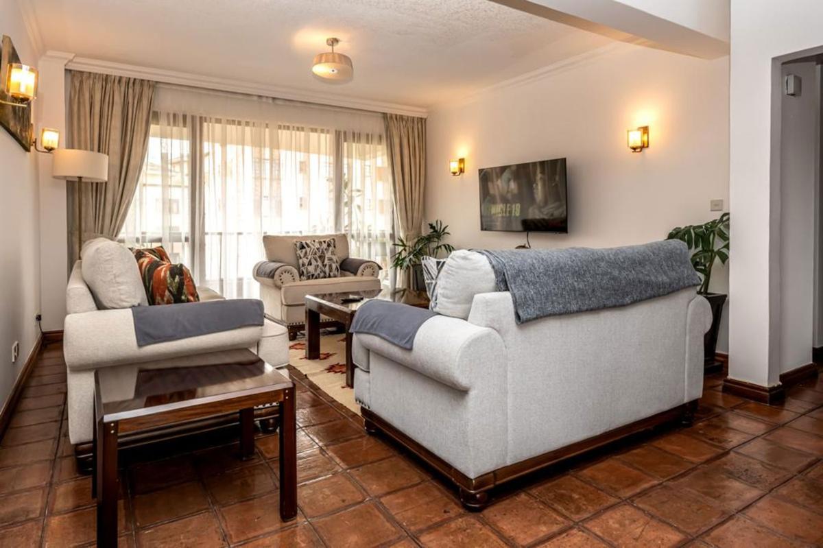 Furnished 3 Bed Apartment with Swimming Pool in Kilimani - 1