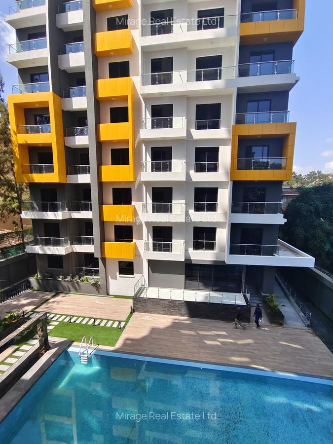 3 Bed Apartment with Swimming Pool in Kilimani - 1