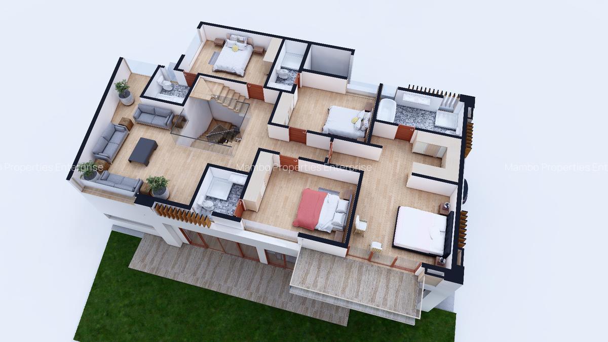 5 Bed Townhouse with En Suite at Kabarsiran Ave - 9