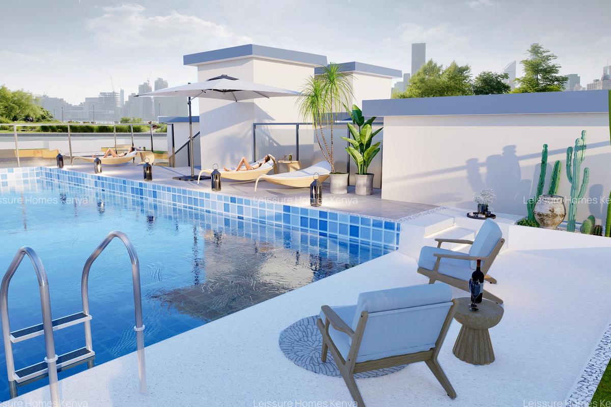 3 Bed Apartment with Swimming Pool at Mogotio Road - 16