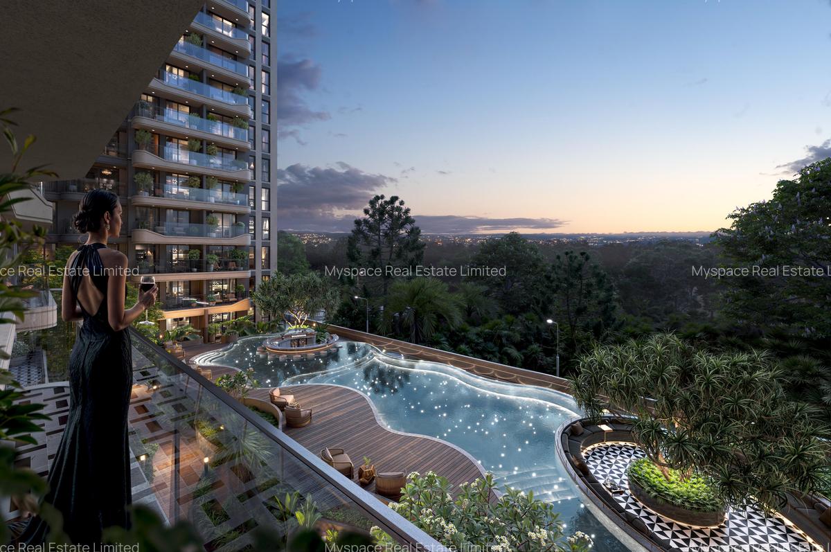 Studio Apartment with Swimming Pool in Westlands Area - 12