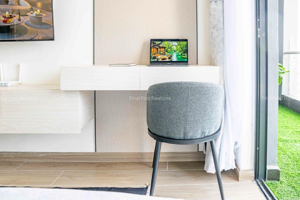 Furnished 1 Bed Apartment with Swimming Pool in Kilimani - 11