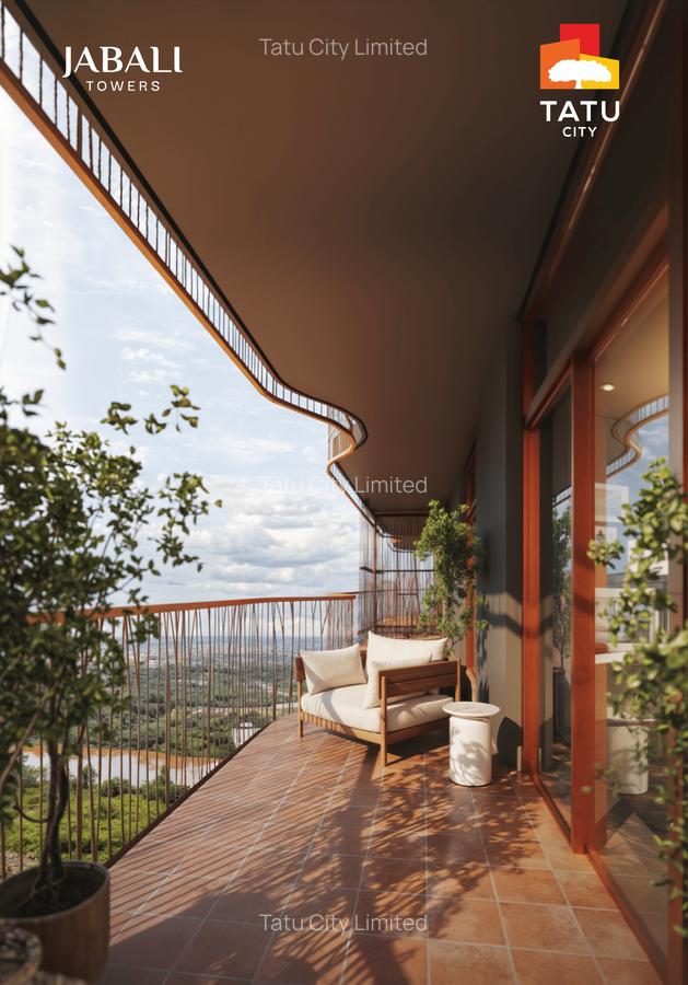 Studio Apartment with Swimming Pool at Tatu Central - 3