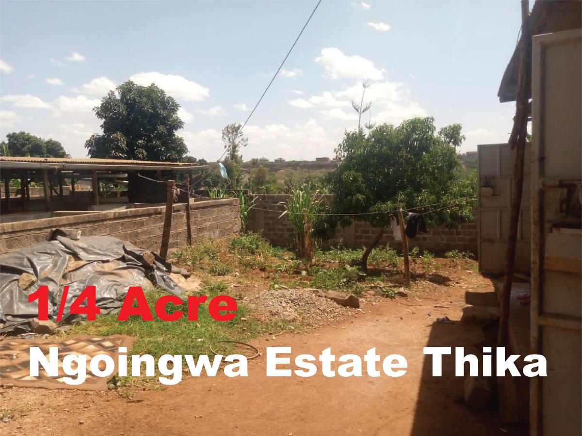 0.25 ac Land at Ngoingwa Estate Thika - 1