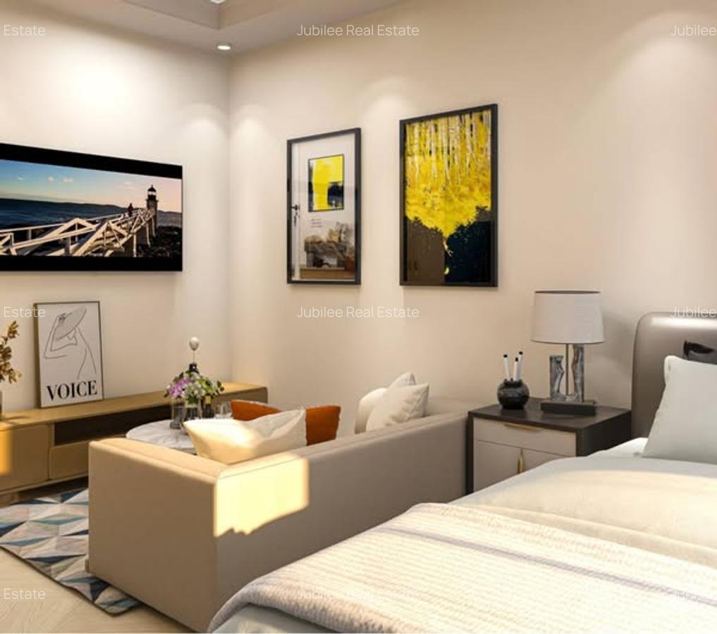 Studio Apartment with Swimming Pool in Langata - 3