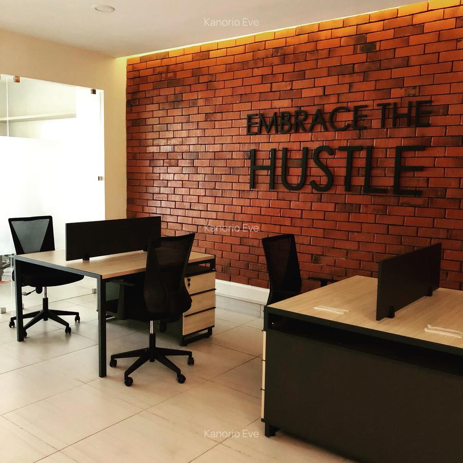 Furnished 1,100 ft² Office with Service Charge Included in Westlands Area - 1