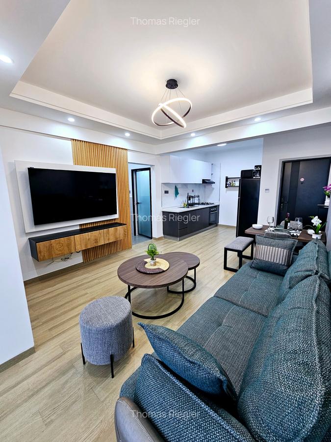 Serviced 1 Bed Apartment with Swimming Pool at Sports Road - 16